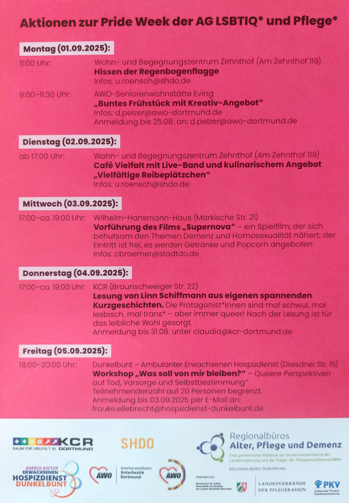 PrideWeek Programm