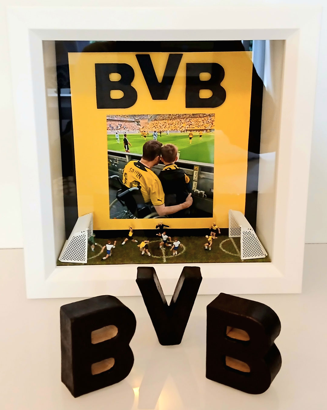 Letzte Wuensche BVB Objektrahmen